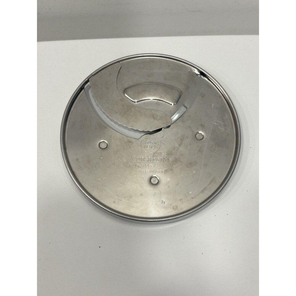 Cuisinart DLC-844TX 4mm Slicing Disc for DLC-8 DLC-10 Food Processor Silver
